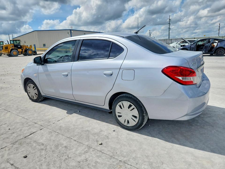 2020 Mitsubishi Mirage VIN ML32F3FJ4LHF03423 COPART salvage auction — HAIL, Tx - Certificate Of Title, sold $1,250 on 2026-07-21 (photo 2)