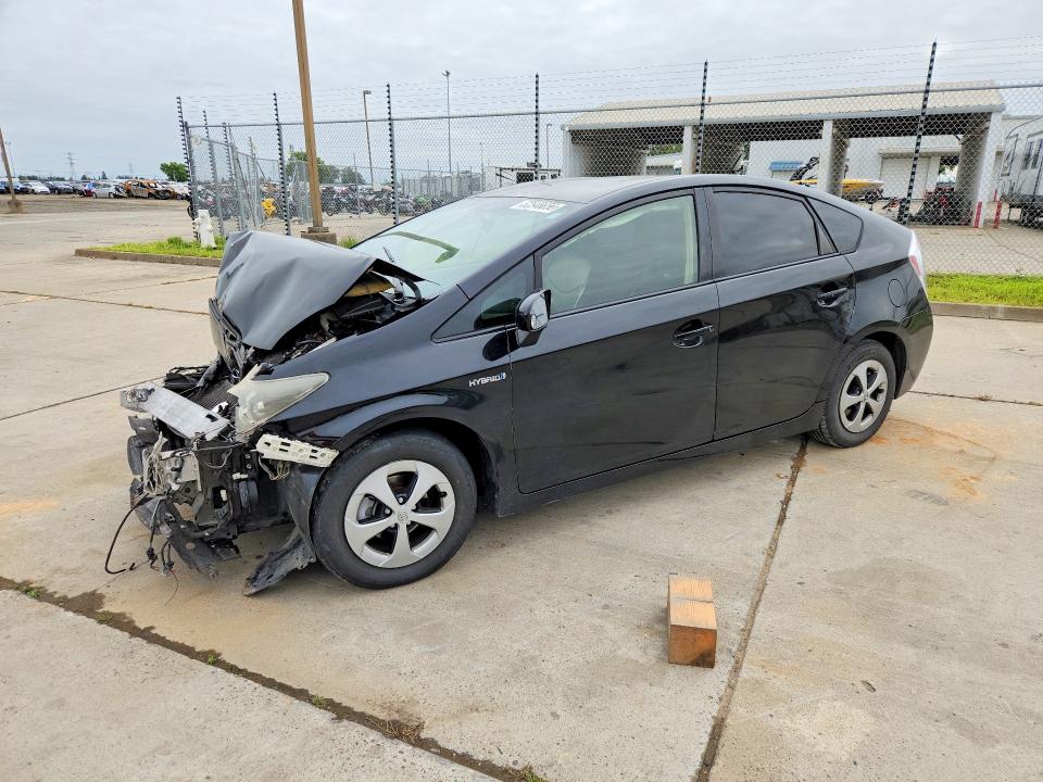 2013 Toyota Prius VIN JTDKN3DU3D5635571 COPART salvage auction — FRONT END, Ca - Salvage Certificate, sold $925 on 2026-07-13 (photo 1)