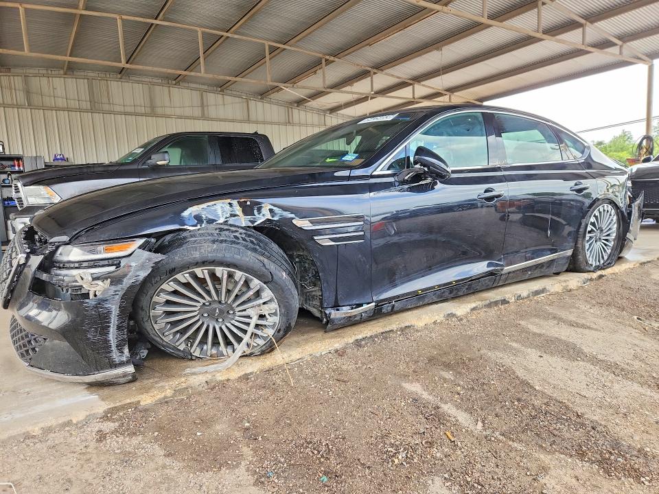2023 Genesis G80 VIN KMTGE4S15PU006748 — COPART salvage auction photo