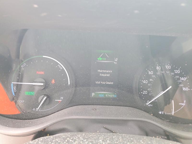 2021 Toyota Sienna VIN 5TDJSKFC5MS026348 COPART salvage auction — HAIL, Salvage Title, sold $18,600 on 2026-07-28 (photo 9)