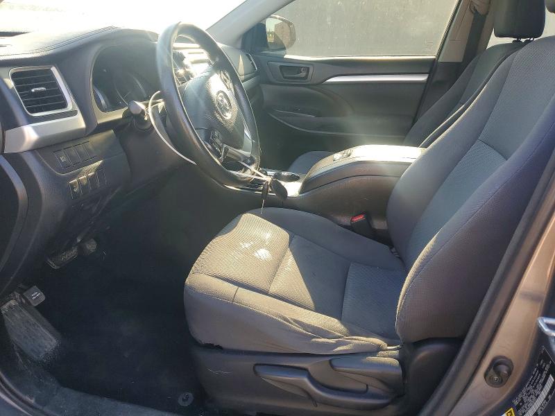 2017 Toyota VIN 5TDZARFH8HS025047 COPART salvage auction — REAR END, In - Cert Of Title-Salvage Title, sold $275 on 2026-07-24 (photo 7)