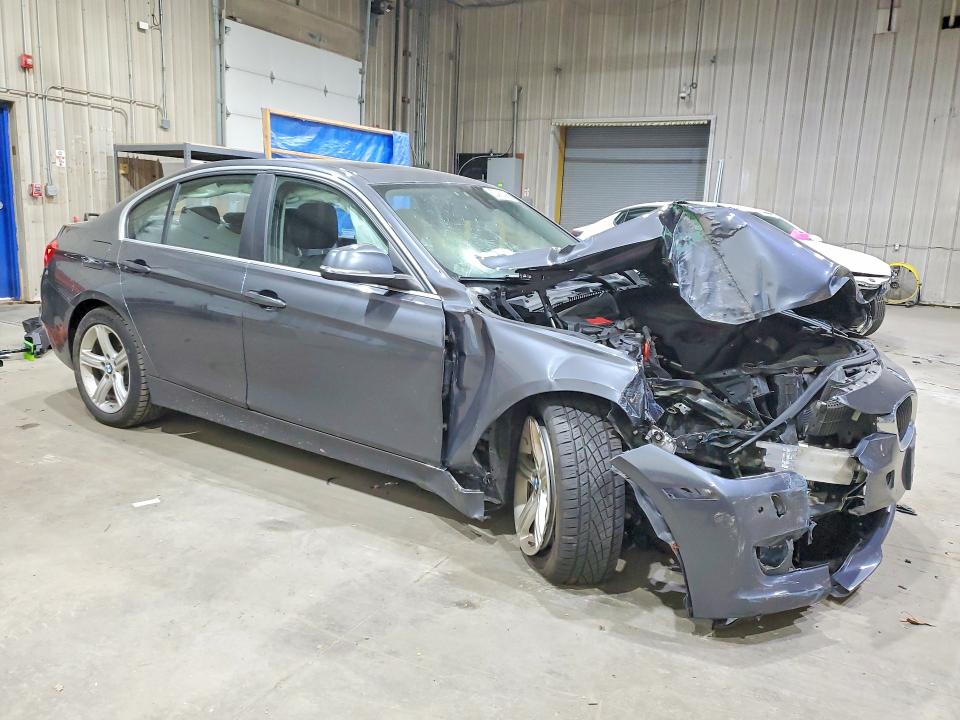 2015 BMW 3er VIN WBA3B3C5XFF546162 COPART salvage auction — FRONT END, NH - CERT OF TITLE-SALVAGE, sold $450 on 2026-07-30 (photo 4)