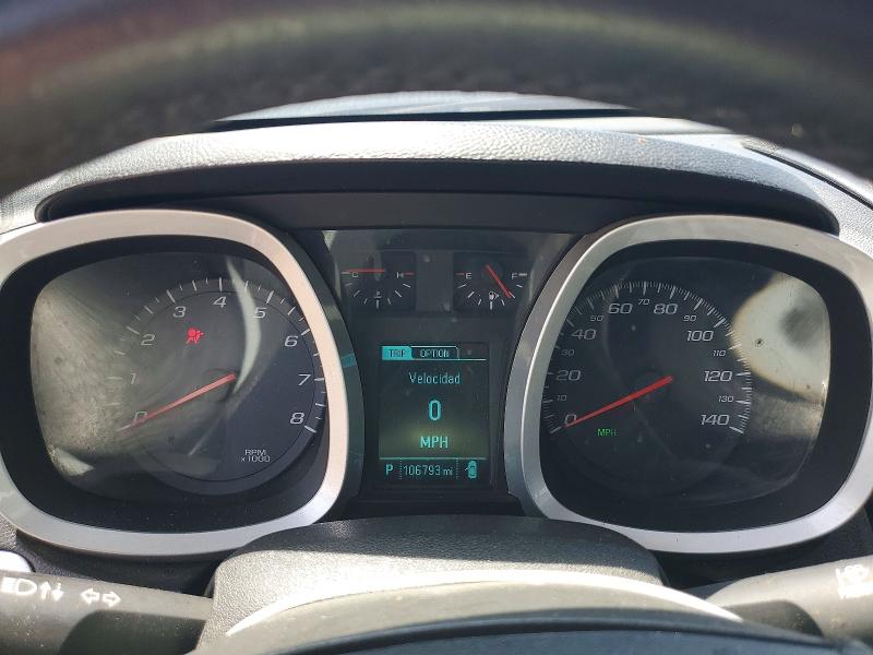 2016 Chevrolet Equinox VIN 2GNALCEK2G6355655 COPART salvage auction — FRONT END, Ca - Salvage Certificate, sold $650 on 2026-07-02 (photo 9)