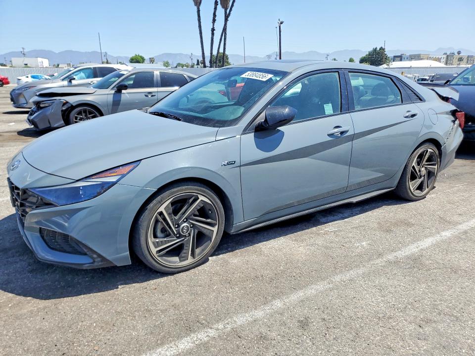 2023 Hyundai VIN KMHLR4AF7PU383091 COPART salvage auction — REAR END, CA - SALVAGE CERTIFICATE, sold $7,400 on 2026-07-24 (photo 1)