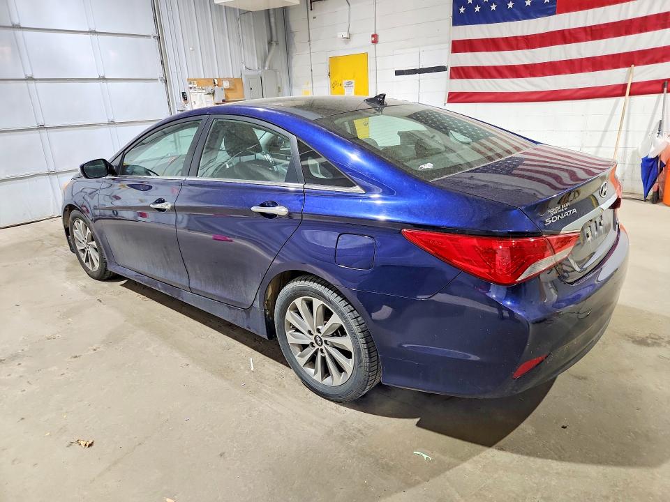 2014 Hyundai Sonata VIN 5NPEC4AC6EH887885 COPART salvage auction — FRONT END, Nh - Cert Of Title-Salvage, sold $675 on 2026-07-15 (photo 2)