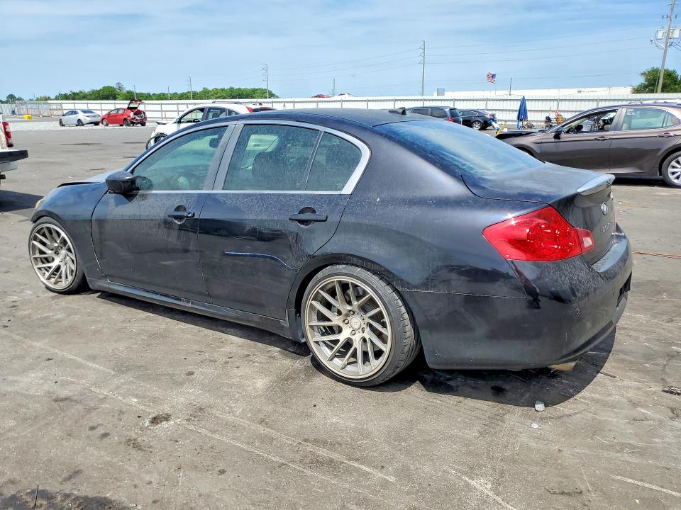 2012 Infiniti G VIN JN1CV6AP3CM620953 COPART salvage auction — FRONT END, Fl - Certificate Of Destruction, sold $1,300 on 2026-07-06 (photo 2)