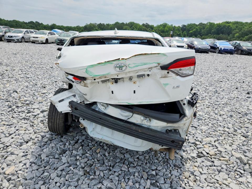 2021 Toyota Corolla VIN 5YFEPMAE8MP243831 COPART salvage auction — ALL OVER, Ga - Cert Of Title-Salvage, sold $1,150 on 2026-07-07 (photo 6)