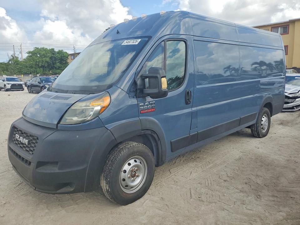 2021 Ram Promaster 3500 VIN 3C6MRVJG9ME563472 COPART salvage auction — NORMAL WEAR, MA - CERT OF TITLE-SALVAGE, sold $2,750 on 2026-07-07 (photo 1)