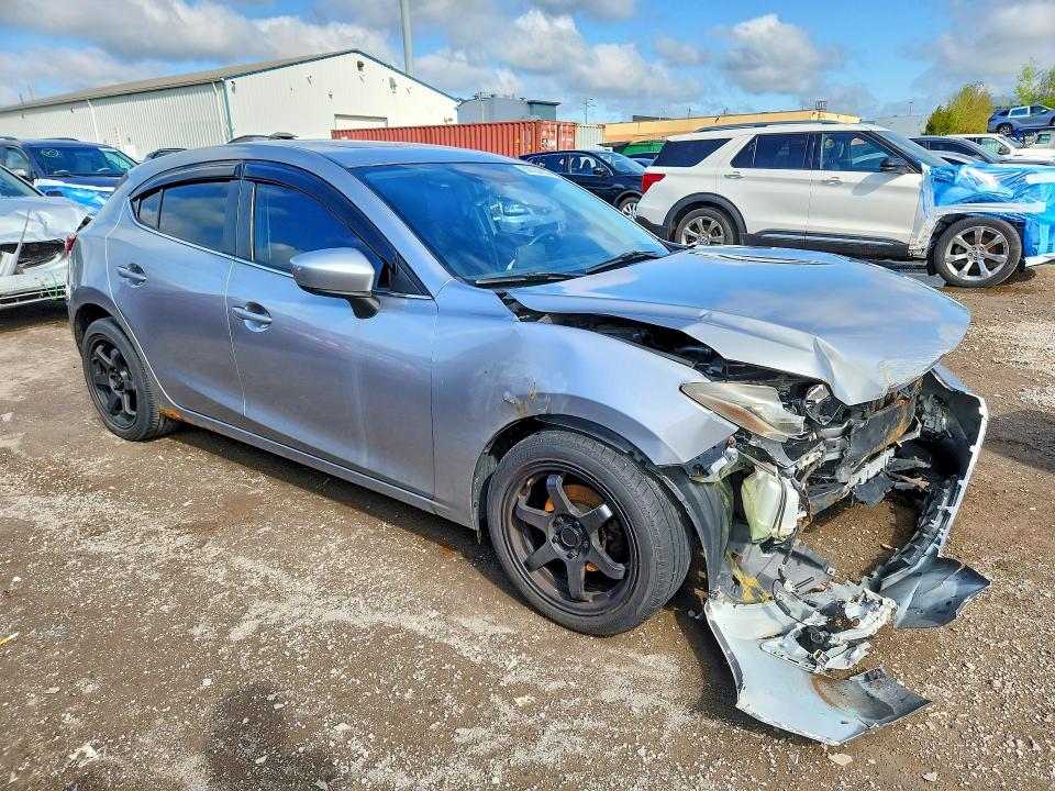 2014 Mazda VIN JM1BM1L72E1105023 COPART salvage auction — FRONT END, On - Permit Salvage, sold $600 on 2026-07-14 (photo 4)