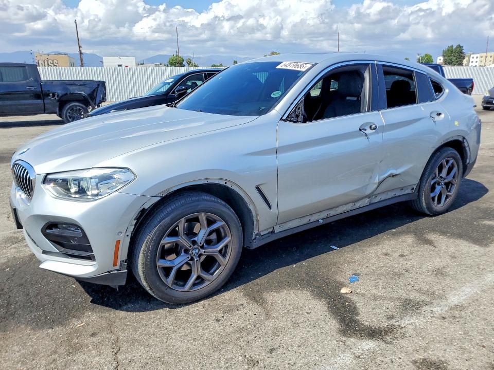 2021 BMW X4 VIN 5UX2V1C08M9H49000 — COPART salvage auction photo