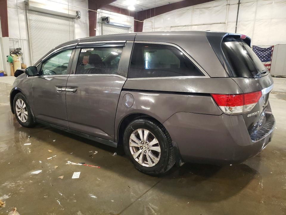 2016 Honda Odyssey VIN 5FNRL5H61GB043634 COPART salvage auction — FRONT END, Mn - Cert Of Title-Salvage, sold $1,300 on 2026-08-03 (photo 2)