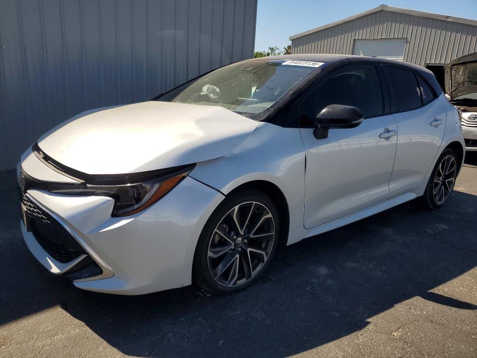 2021 Toyota Corolla VIN JTNC4MBE1M3136543 COPART salvage auction — FRONT END, Ca - Salvage Certificate, sold $2,750 on 2026-07-09 (photo 1)