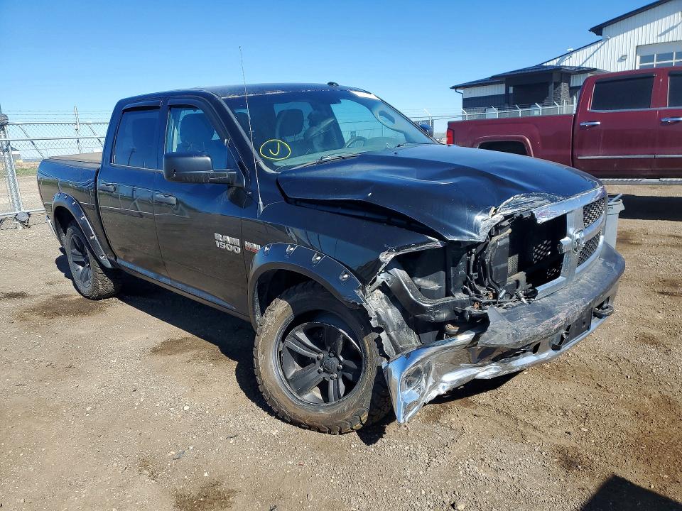 2014 Ram 1500 VIN 3C6RR7KT1EG226197 COPART salvage auction — FRONT END, AB - BOS - SALVAGE, sold $2,400 on 2026-07-02 (photo 4)