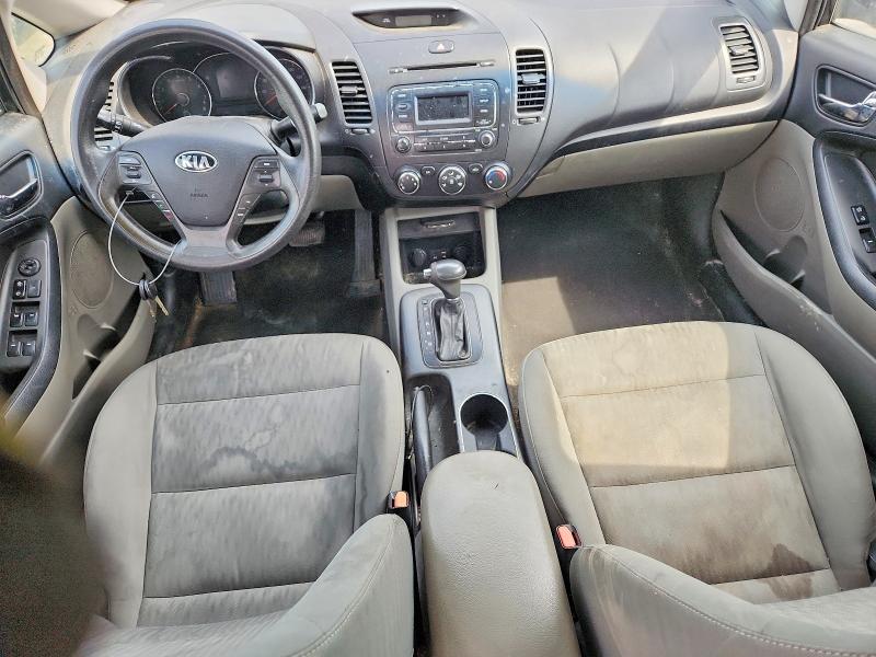 2016 Kia Forte VIN KNAFK4A67G5521810 COPART salvage auction — FRONT END, IN - CERTIFICATE OF TITLE (P), sold $600 on 2026-07-02 (photo 8)