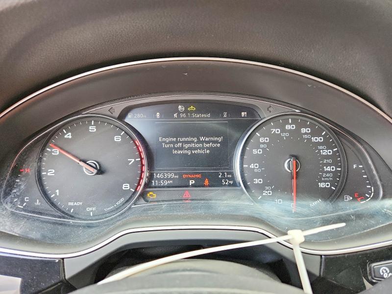 2017 Audi Q7 VIN WA1AAAF77HD008171 COPART salvage auction — REAR END, Co - Dis/Dlr/Exp Only Clean Title, sold $4,300 on 2026-07-20 (photo 9)