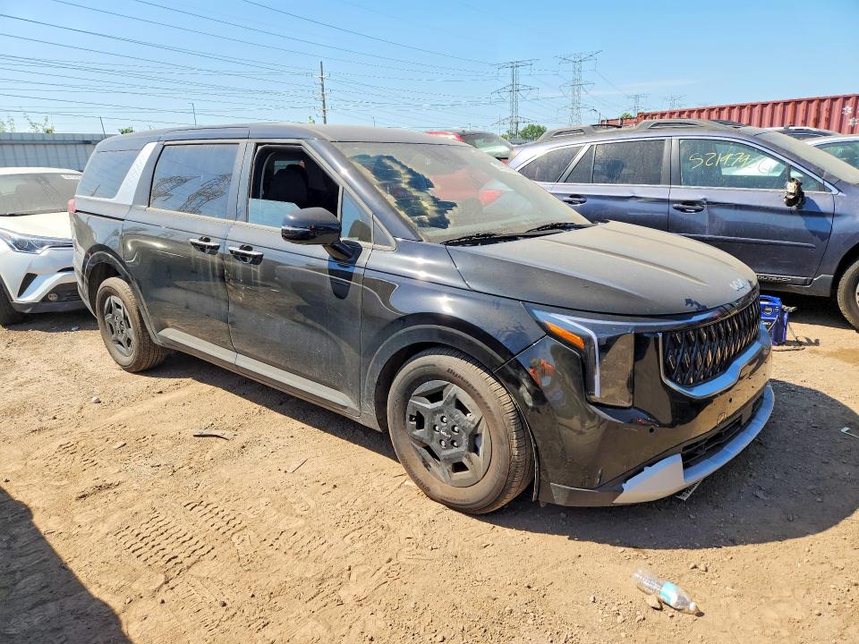 2025 Kia Carnival VIN KNDNB5K36S6543891 COPART salvage auction — FRONT END, Il - Salvage Certificate, sold $14,100 on 2026-07-09 (photo 4)