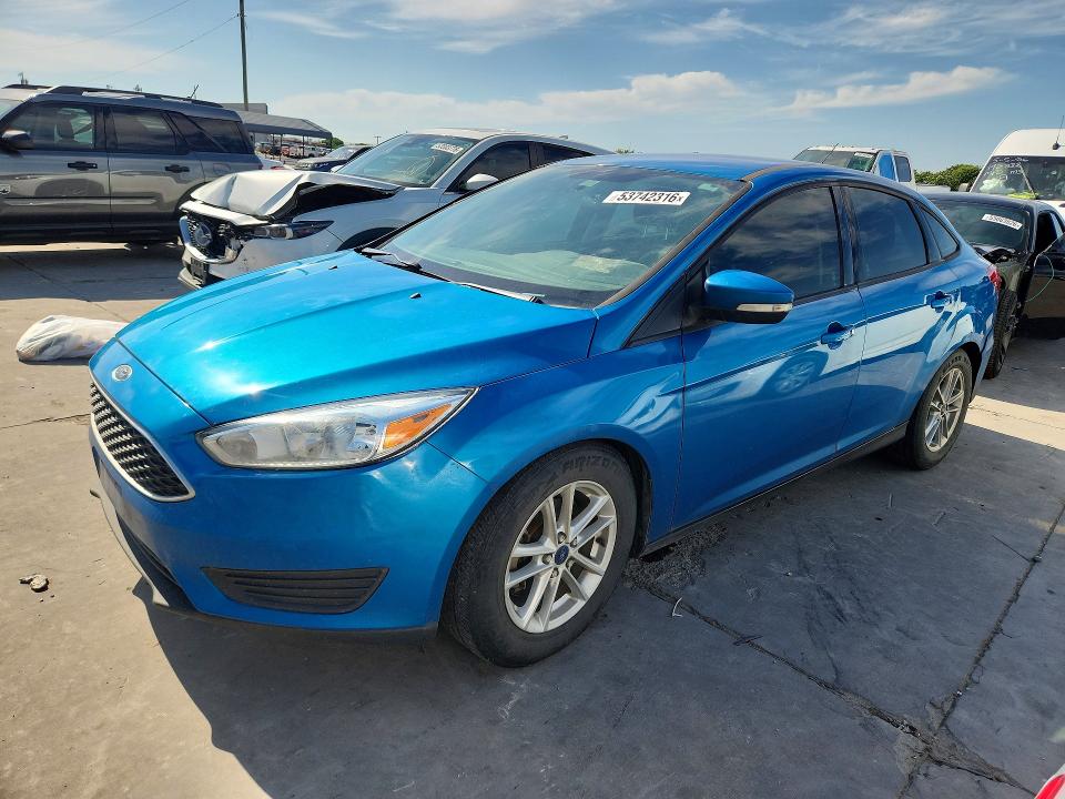2016 Ford VIN 1FADP3F20GL281478 COPART salvage auction — REAR END, Tx - Certificate Of Title (P), sold $775 on 2026-07-09 (photo 1)