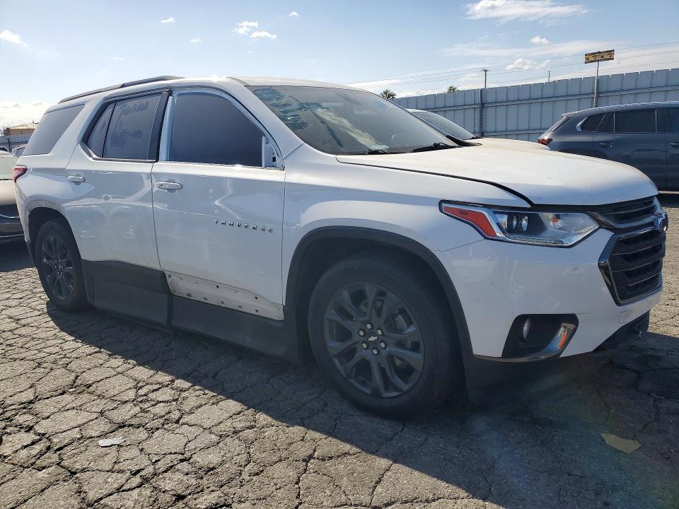 2019 Chevrolet Traverse VIN 1GNERJKX2KJ238206 COPART salvage auction — WATER/FLOOD, Ca - Salvage Certificate, sold $6,700 on 2026-07-02 (photo 4)