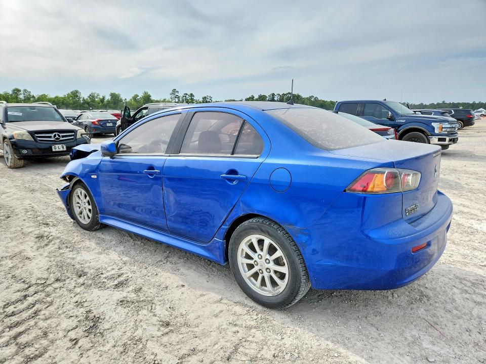2010 Mitsubishi Lancer VIN JA32U2FU5AU013449 COPART salvage auction — FRONT END, TX - SALVAGE VEHICLE TITLE (P), sold $650 on 2026-07-31 (photo 2)