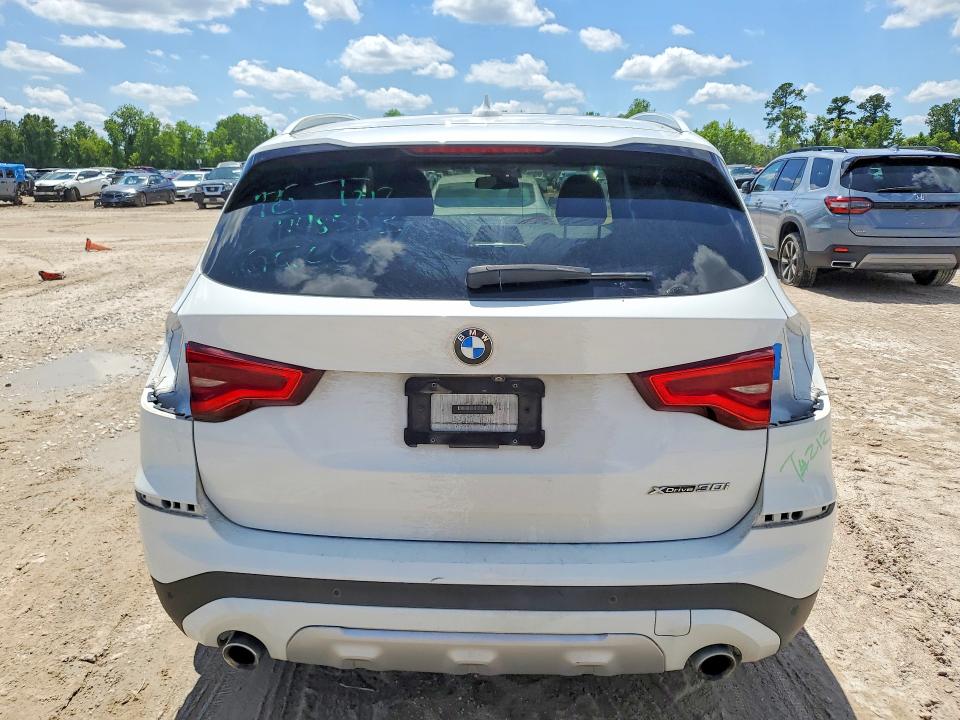 2019 BMW X3 VIN 5UXTR9C52KLP89721 COPART salvage auction — SIDE, Tx - Salvage Vehicle Title, sold $800 on 2026-07-24 (photo 6)