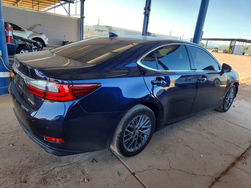 2018 Lexus ES VIN 58ABK1GG1JU099907 COPART salvage auction — FRONT END, Ca - Salvage Certificate, sold $9,500 on 2026-07-09 (photo 3)
