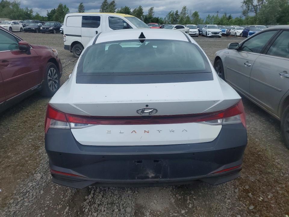 2022 Hyundai Elantra VIN 5NPLS4AGXNH082453 COPART salvage auction — FRONT END, OR - SALVAGE TITLE CERTIFICATE, sold $2,250 on 2026-07-06 (photo 6)
