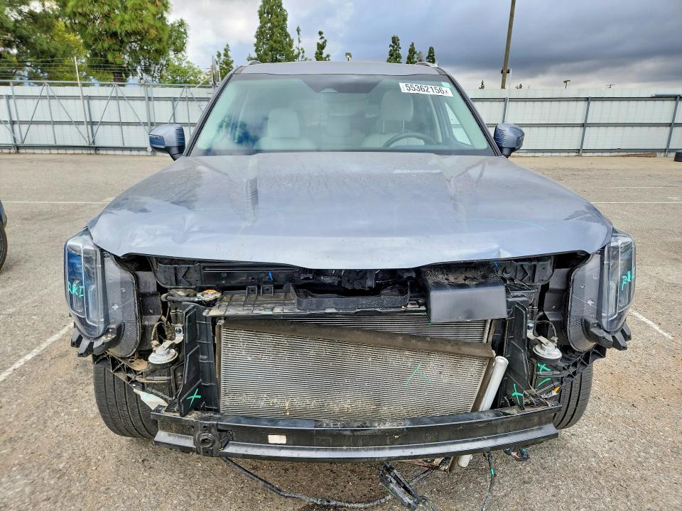 2025 Kia Telluride VIN 5XYP3DGCXSG598284 COPART salvage auction — FRONT END, Ca - Salvage Certificate, sold $13,600 on 2026-07-16 (photo 5)