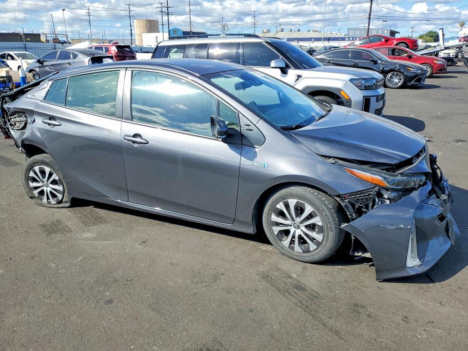 2022 Toyota Prius VIN JTDKAMFP8N3215794 COPART salvage auction — REAR END, Ca - Salvage Certificate, sold $2,350 on 2026-07-06 (photo 4)