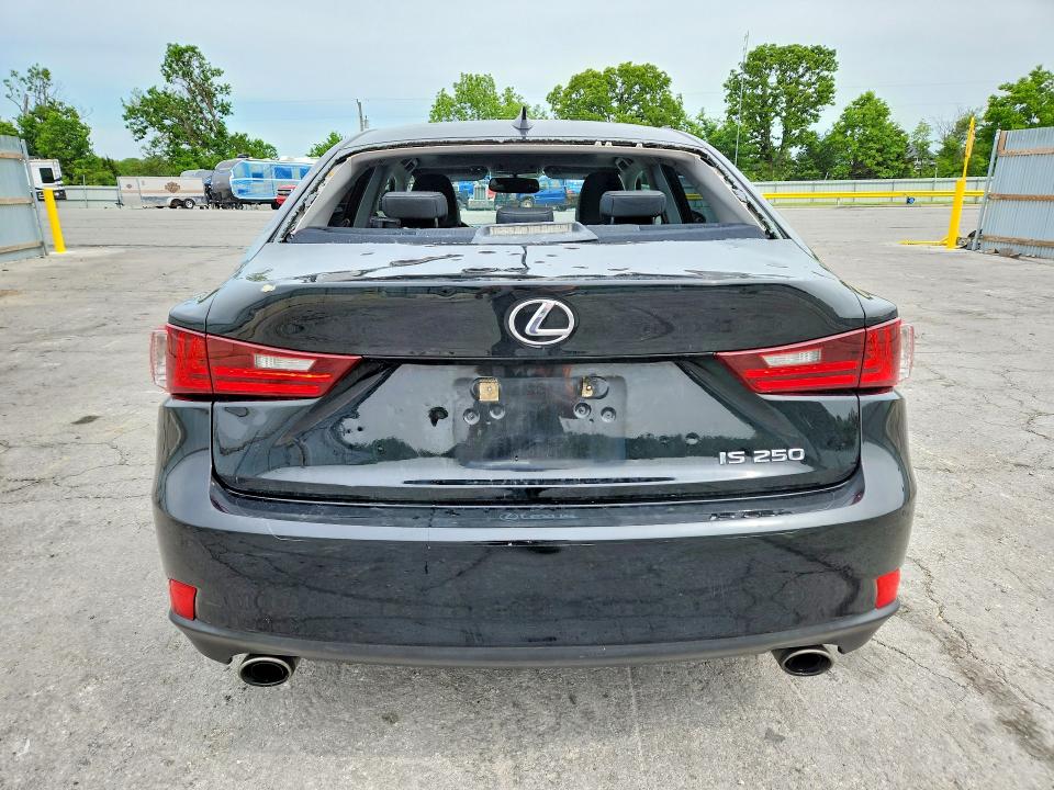 2014 Lexus Is VIN JTHBF1D25E5019726 COPART salvage auction — HAIL, Mo - Salvage Certificate Of Title, sold $100 on 2026-07-29 (photo 6)