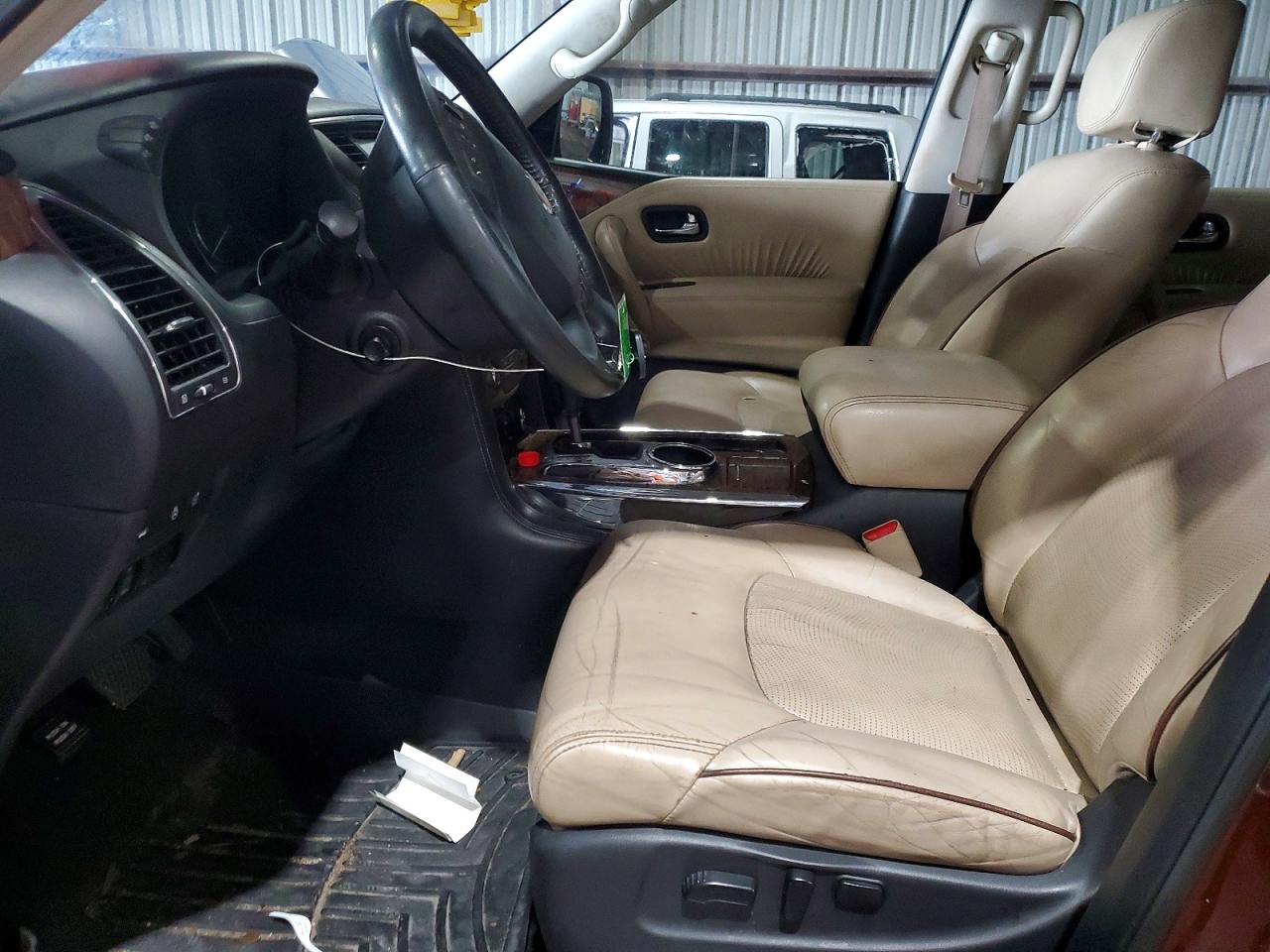 2018 Nissan Armada VIN JN8AY2NF4JX300188 COPART salvage auction — Minor Dent/Scratches, TX - CERTIFICATE OF TITLE (P), sold $5,100 on 2026-07-09 (photo 7)