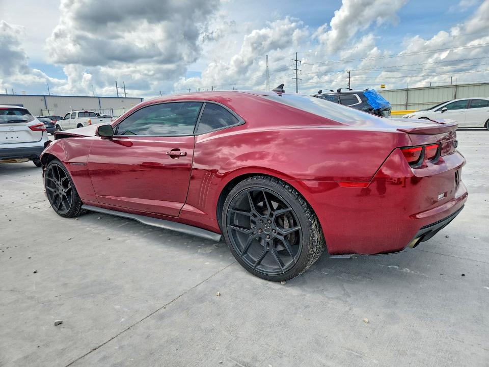 2011 Chevrolet Camaro VIN 2G1FK1EJ6B9171266 COPART salvage auction — FRONT END, Tx - Salvage Vehicle Title, sold $7,200 on 2026-07-18 (photo 2)