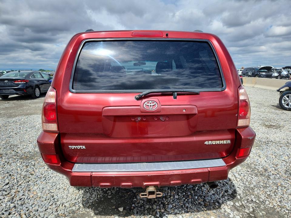 2005 Toyota 4runner VIN JTEBU14RX58048833 COPART salvage auction — FRONT END, Wy - Certificate Of Title, sold $300 on 2026-07-07 (photo 6)
