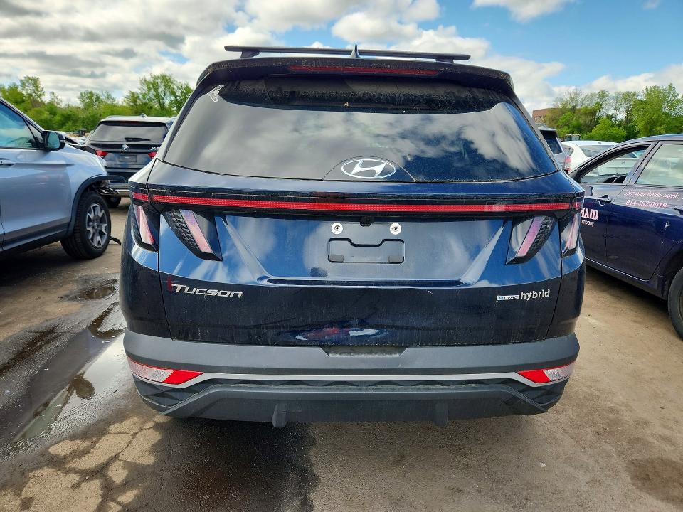 2024 Hyundai Tucson VIN KM8JCCD12RU190000 COPART salvage auction — FRONT END, Ct - Cert Of Title-Salvage, sold $9,000 on 2026-07-14 (photo 6)