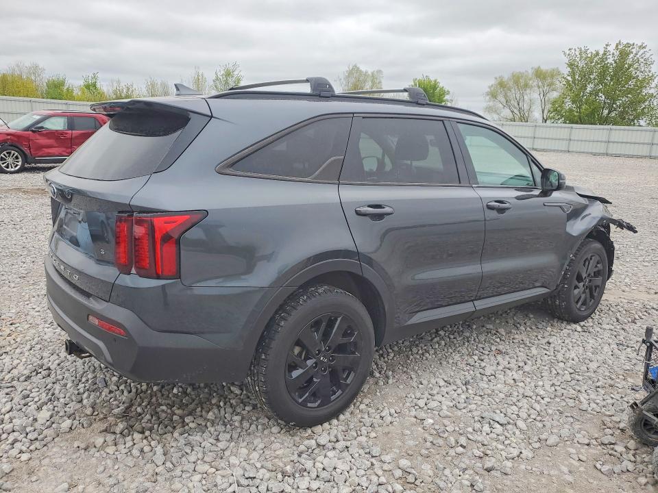 2021 Kia Sorento VIN 5XYRLDLC2MG005955 COPART salvage auction — FRONT END, Mi - Cert Of Title-Salvage Vehicle, sold $5,700 on 2026-07-02 (photo 3)