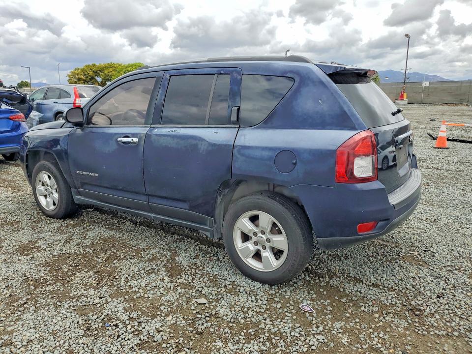 2016 Jeep Compass VIN 1C4NJCEA4GD655433 COPART salvage auction — SIDE, Ca - Dis/Dlr/Exp Only Clean Title, sold $500 on 2026-07-02 (photo 2)