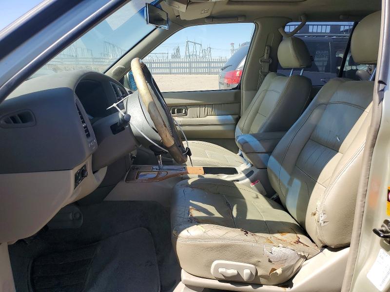 2001 Infiniti Qx4 VIN JNRDR07Y11W102652 COPART salvage auction — FRONT END, Id - Salvage Certificate Of Title, sold $400 on 2026-07-20 (photo 7)