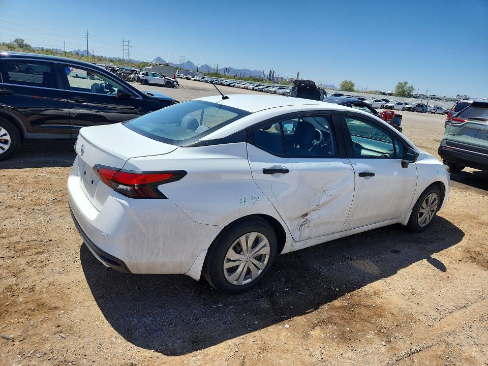 2020 Nissan Versa VIN 3N1CN8DV4LL868001 COPART salvage auction — SIDE, AZ - CERT OF TITLE - SALVAGE, sold $600 on 2026-07-31 (photo 3)
