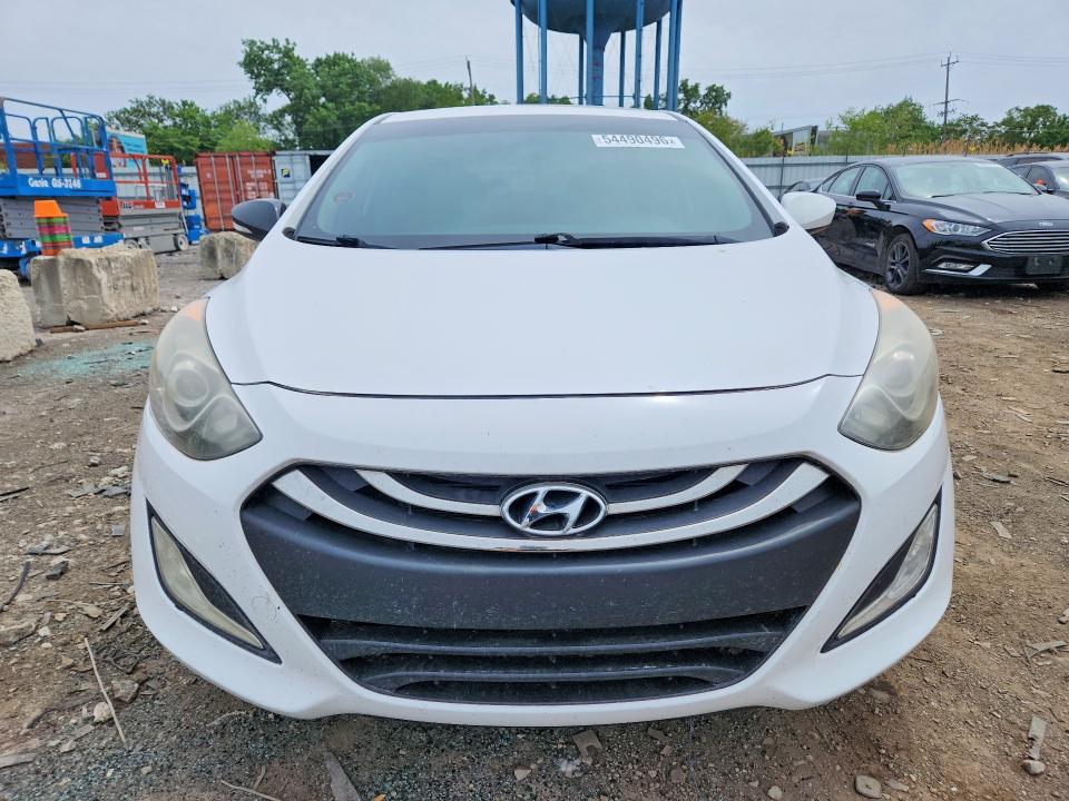 2013 Hyundai Elantra VIN KMHD35LE5DU060086 COPART salvage auction — FRONT END, Il - Salvage Certificate, sold $1,000 on 2026-07-15 (photo 5)
