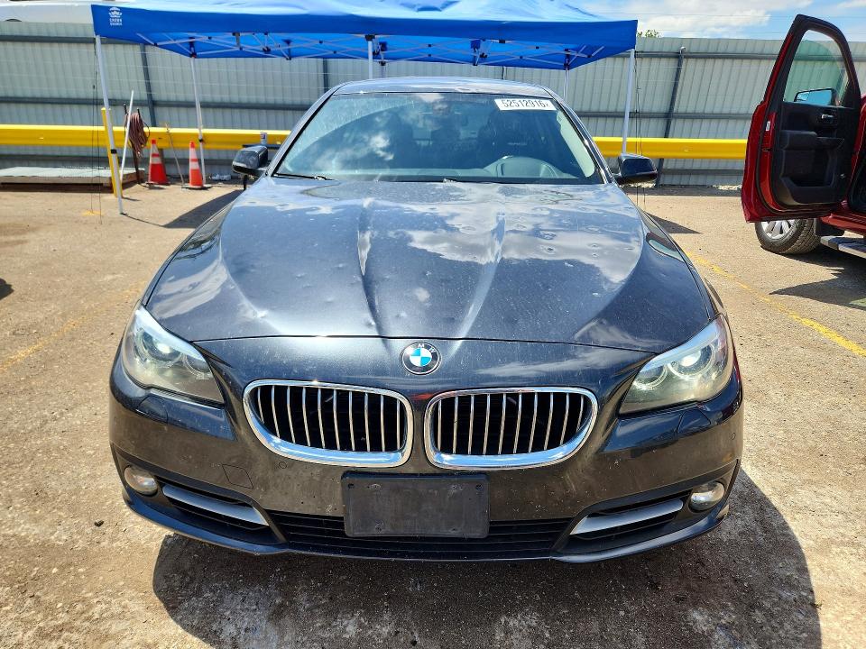 2016 BMW 5er VIN WBA5B3C56GG256859 COPART salvage auction — HAIL, Ks - Cert Of Title-Salvage, sold $4,050 on 2026-07-22 (photo 5)
