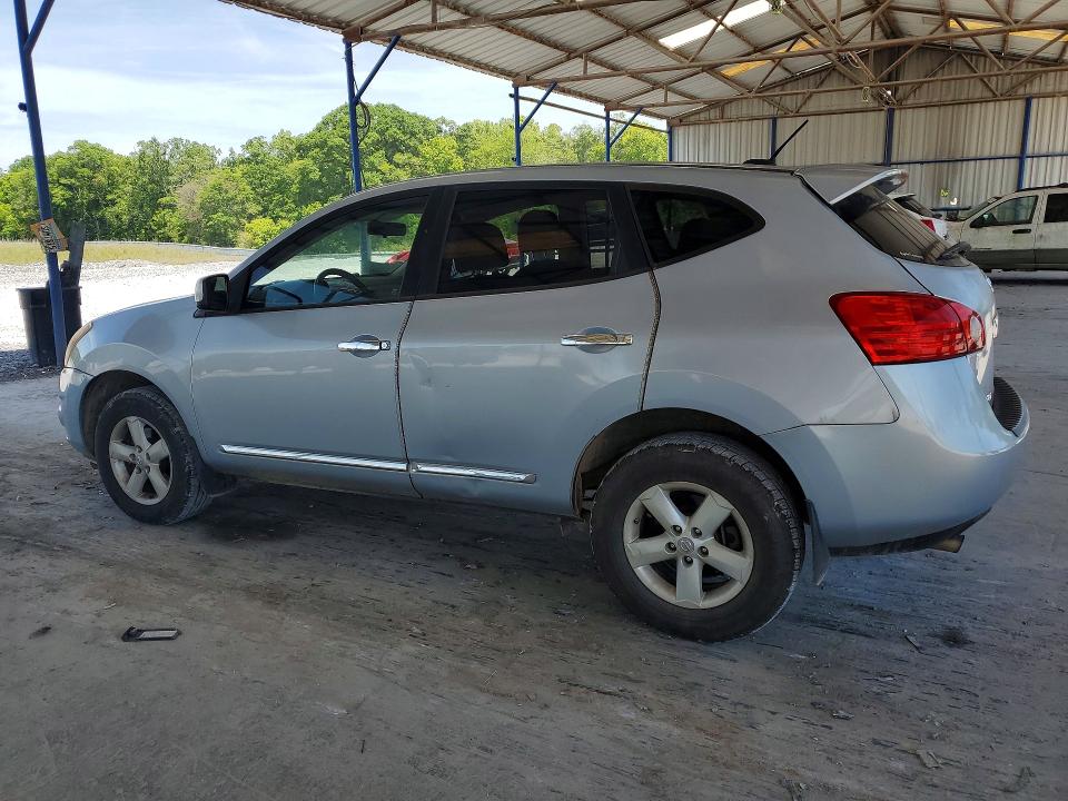 2013 Nissan Rogue VIN JN8AS5MT7DW031706 COPART salvage auction — FRONT END, Ga - Cert Of Ttl-Slvg Manufctr Bybk, sold $425 on 2026-07-02 (photo 2)
