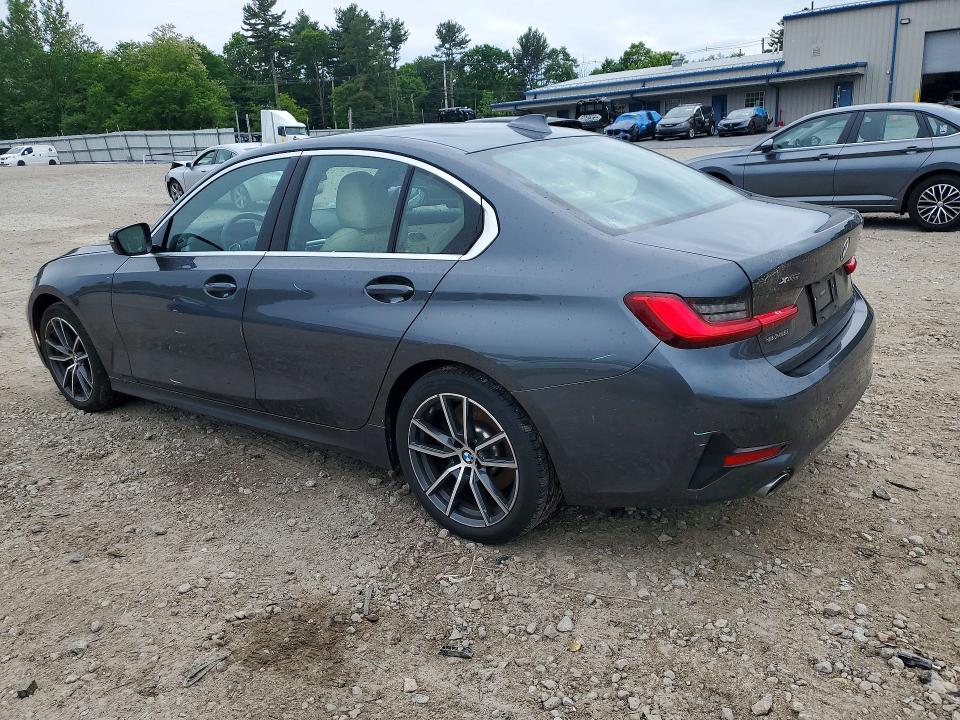 2020 BMW 3er VIN 3MW5R7J03L8B11121 COPART salvage auction — SIDE, Ma - Cert Of Title-Salvage, sold $11,500 on 2026-07-27 (photo 2)
