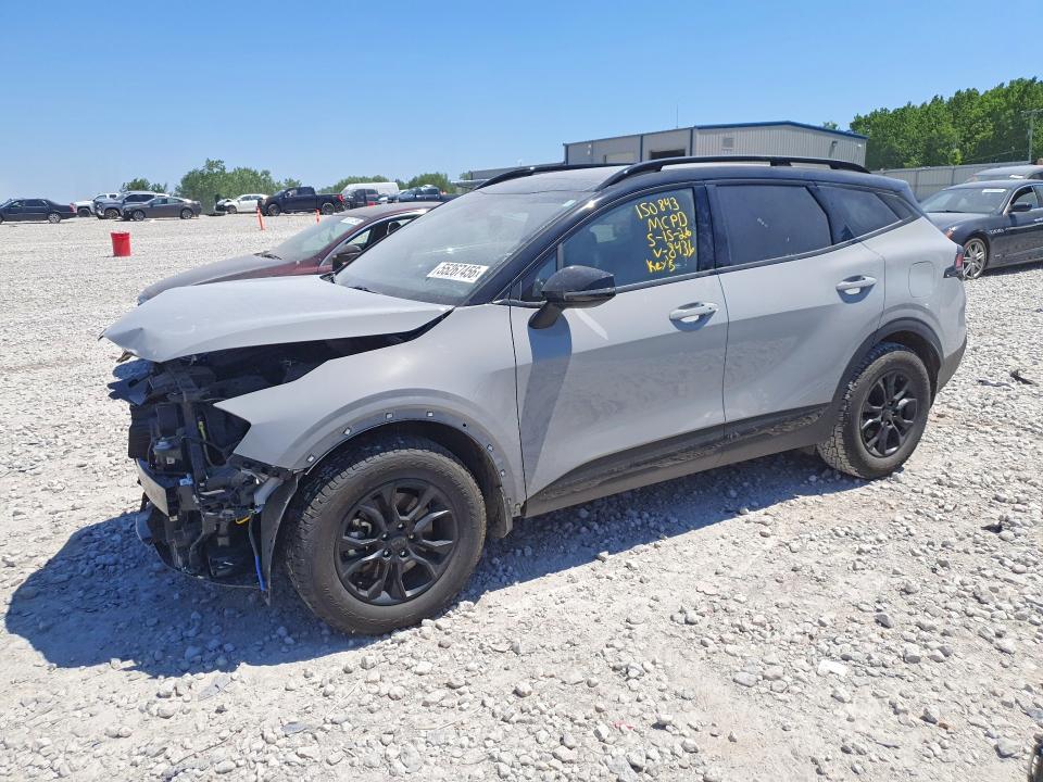 2025 Kia Sportage VIN 5XYK7CDF3SG288436 COPART salvage auction — FRONT END, Mi - Scrap Certificate Of Title, sold $8,500 on 2026-07-02 (photo 1)