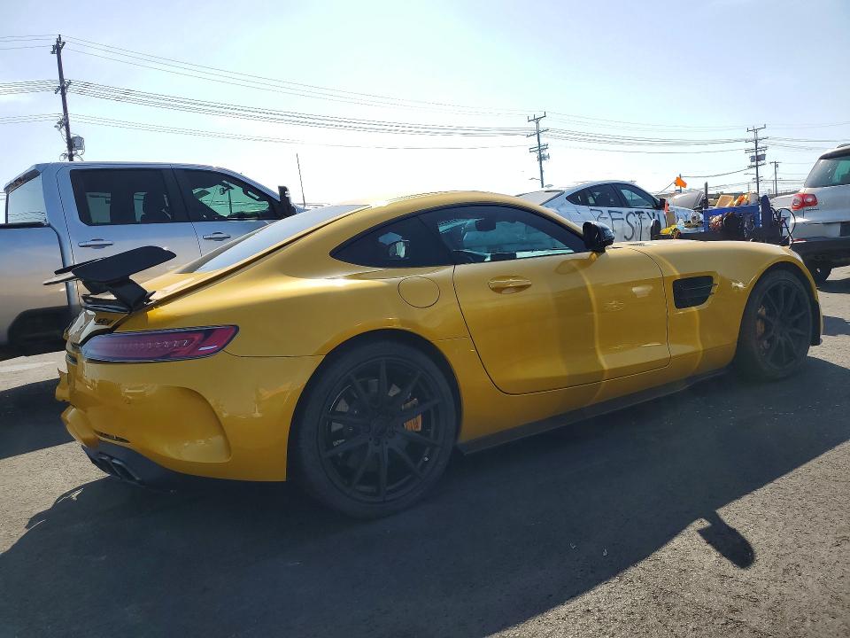 2016 Mercedes-benz AMG GT VIN WDDYJ7JAXGA008097 COPART salvage auction — REAR END, Salvage Title, sold $15,200 on 2026-08-17 (photo 3)