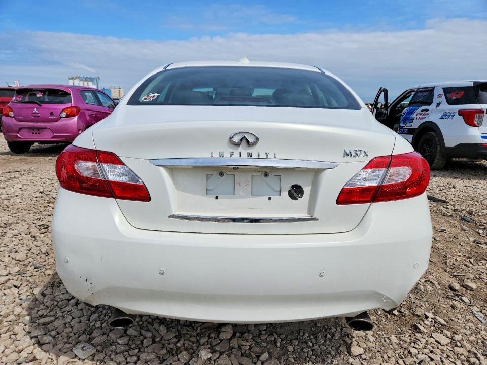 2013 Infiniti VIN JN1BY1AR5DM604214 COPART salvage auction — FRONT END, Wv - Salvage Certificate, sold $1,850 on 2026-07-29 (photo 6)