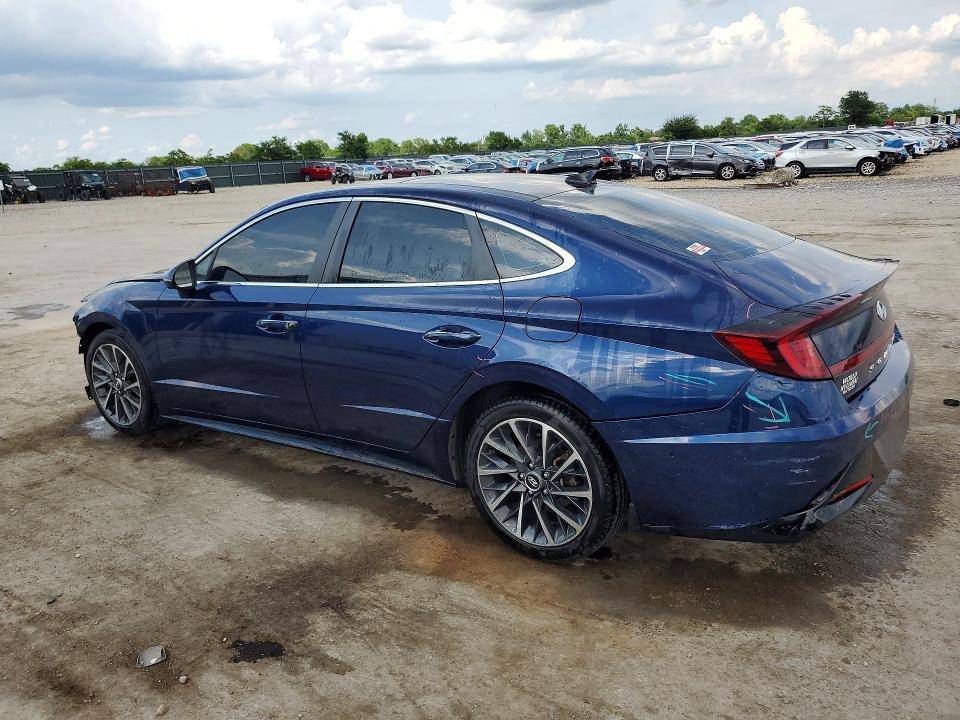 2022 Hyundai VIN 5NPEH4J21NH138517 COPART salvage auction — FRONT END, Salvage Title, sold $4,300 on 2026-07-27 (photo 2)