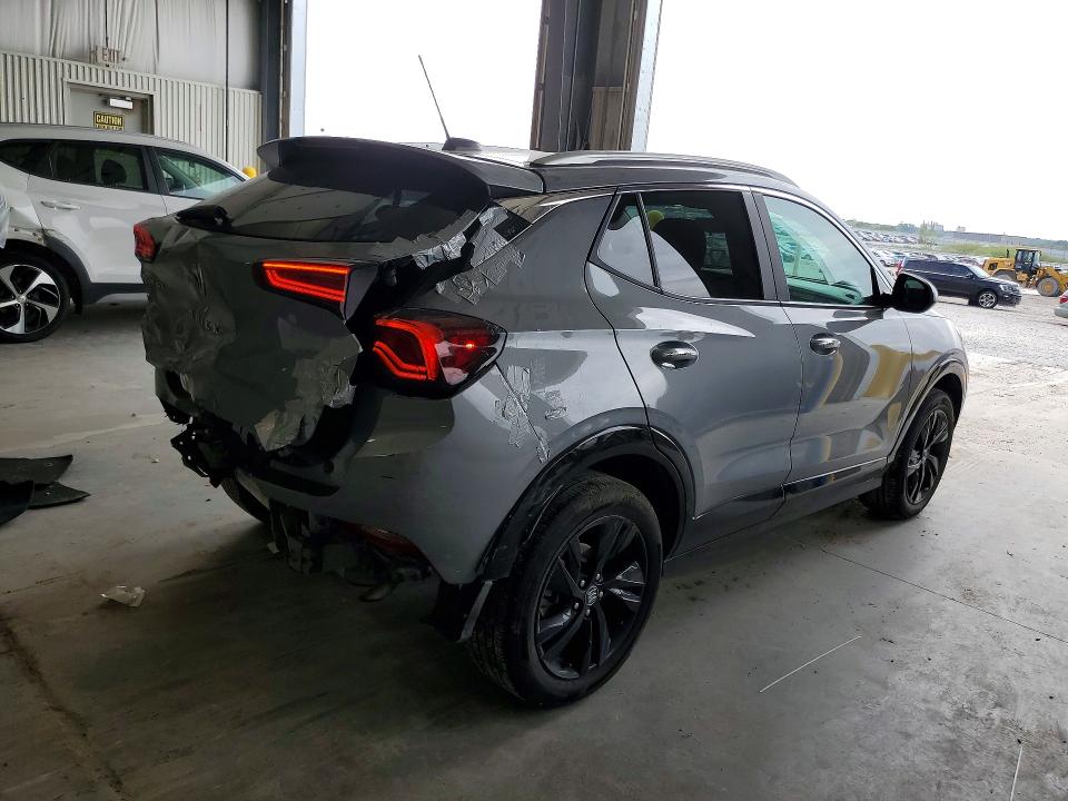 2025 Buick Encore VIN KL4AMESL5SB049175 COPART salvage auction — REAR END, Ne - Cert Of Title-Salvage, sold $4,900 on 2026-07-14 (photo 3)