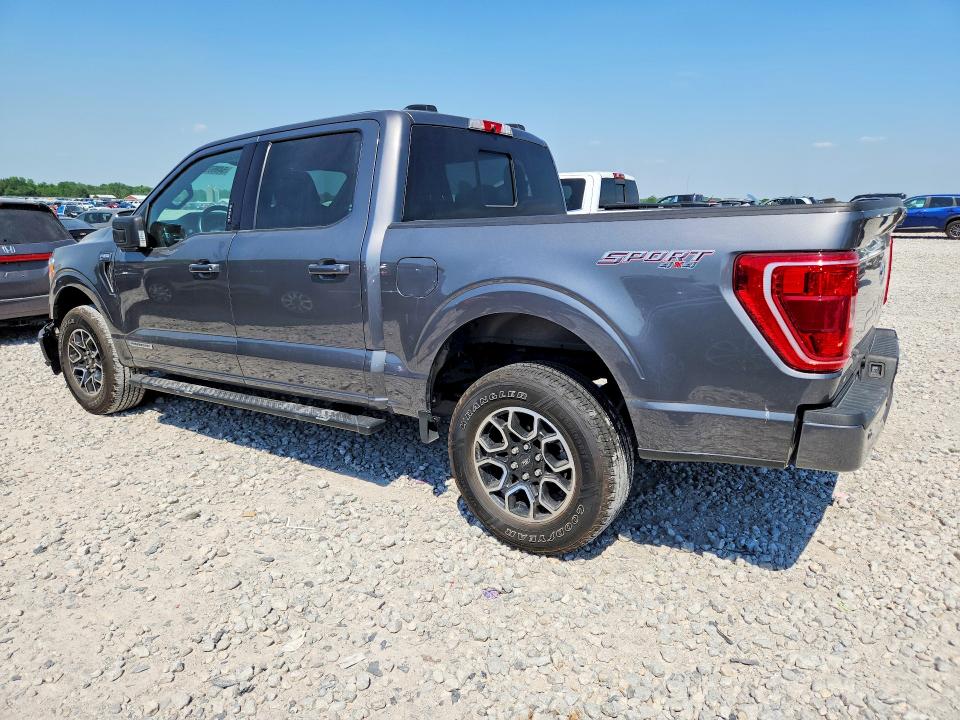 2022 Ford F-150 VIN 1FTFW1ED4NFB47551 COPART salvage auction — FRONT END, Mi - Certificate Of Title, sold $18,700 on 2026-07-09 (photo 2)