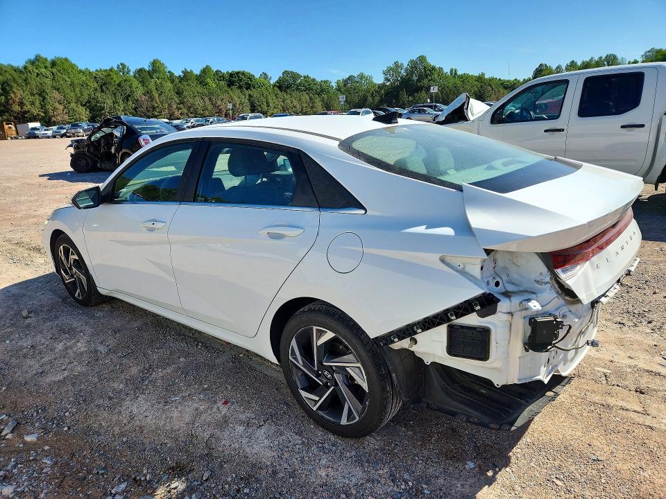2024 Hyundai Elantra VIN KMHLS4DG0RU808114 COPART salvage auction — REAR END, Va - Cert Of Title - Salvage, sold $7,400 on 2026-07-06 (photo 2)