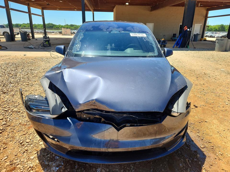 2022 Tesla VIN 7SAXCAE52NF341119 COPART salvage auction — SIDE, Al - Cert Of Title-Salvage Title, sold $17,300 on 2026-07-08 (photo 5)