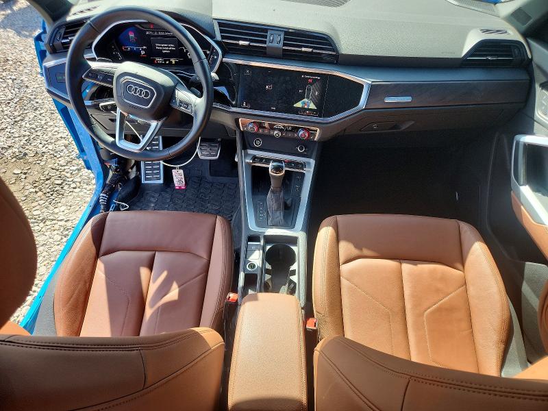 2021 Audi Q3 VIN WA1EECF38M1023126 COPART salvage auction — FRONT END, Co - Public - Salvage Title, sold $7,200 on 2026-07-07 (photo 8)